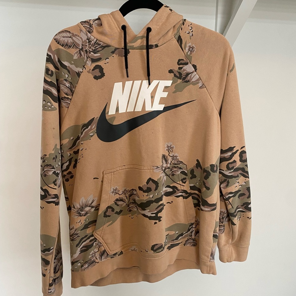 Nike floral hoodie